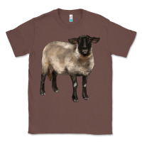 Chestnut suffolk ewe Classic Tee - BarkalooDesign