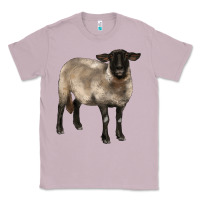 Lilac suffolk ewe Classic Tee - BarkalooDesign