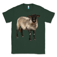 Sports Green suffolk ewe Classic Tee - BarkalooDesign