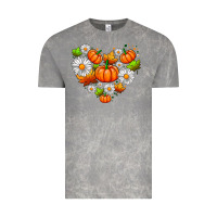 Cloud Rock pumpkin and daisies Vintage Tee - AdoDesignShop