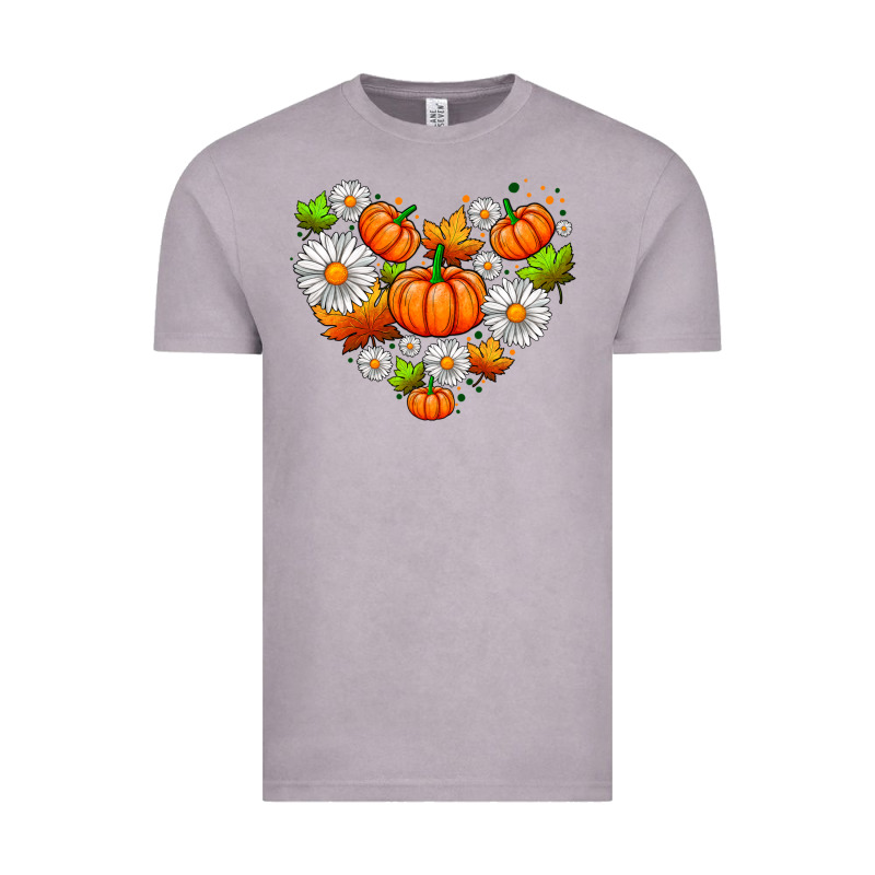 Pumpkin And Daisies Vintage Tee by AdoDesignShop | Teevron