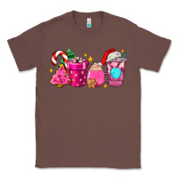 Chestnut pink christmas coffee cups Classic Tee - AdoDesignShop