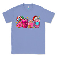 Colony Blue pink christmas coffee cups Classic Tee - AdoDesignShop