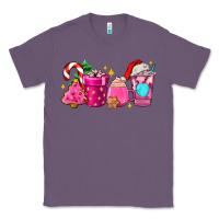 Lavender pink christmas coffee cups Classic Tee - AdoDesignShop