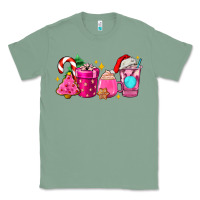 Sage pink christmas coffee cups Classic Tee - AdoDesignShop
