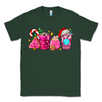 Sports Green pink christmas coffee cups Classic Tee - AdoDesignShop
