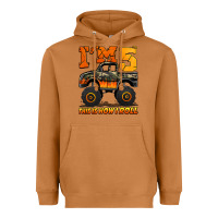 Meerkat i'm five this is how i roll monster truck birthday Heavyweight Hoodie - Jasminsmagicworld
