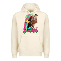 Tofu summer afro Premium Hoodie - NancyCooperArtShop