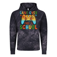 Cloud Black game over back to school Vintage Hoodie - JahusDesignShop