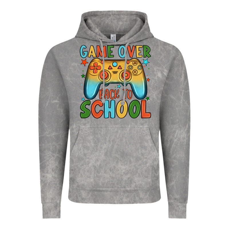 Game Over Back To School Vintage Hoodie by JahusDesignShop | Teevron