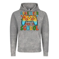 Cloud Rock game over back to school Vintage Hoodie - JahusDesignShop