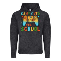Vintage Black game over back to school Vintage Hoodie - JahusDesignShop