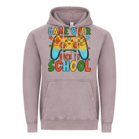 Vintage Zinc game over back to school Vintage Hoodie - JahusDesignShop