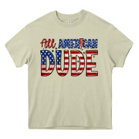 Mossy all american dude Heavy Core Tee - Zillion Design Studio