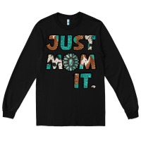 Black Just Mom It Long Sleeve Tee - Jasminsmagicworld
