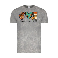 Cloud Rock peace love fall Vintage Tee - JahusDesignShop