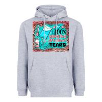 Heather Grey 100 nursing student tears mousepad Heavyweight Hoodie - BarkalooDesign