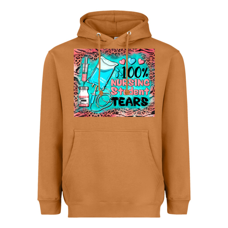 100 Nursing Student Tears Mousepad Heavyweight Hoodie by BarkalooDesign | Teevron