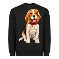 Black beagle Heavyweight Sweatshirt - Artiststas