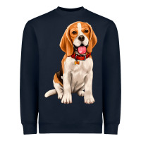 Navy beagle Heavyweight Sweatshirt - Artiststas