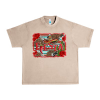 French Oak fiesta with sombrero background Urban Heavy Tee - Artiststas