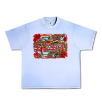 Grape Ice fiesta with sombrero background Urban Heavy Tee - Artiststas