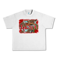 Lunar Rock fiesta with sombrero background Urban Heavy Tee - Artiststas