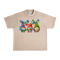 French Oak autism gnomes Urban Heavy Tee - AdoDesignShop