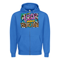 True Royal one loved teacher Zipper Hoodie - NancyCooperArtShop