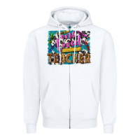 White one loved teacher Zipper Hoodie - NancyCooperArtShop