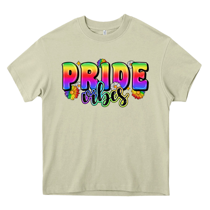 Pride Vibes Heavy Core Tee by Zillion Design Studio | Teevron