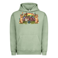 Pigment Oil Green Oh how he loves us cross Easter Day Urban Hoodie - HowdyJamesFarm