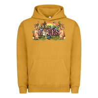 Pigment Peanut Butter Oh how he loves us cross Easter Day Urban Hoodie - HowdyJamesFarm