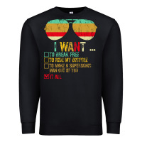 Black I Want to Break Free to Ride My Bicycle Want It All Premium Sweatshirt - Bettercallsaul
