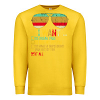 Lemon I Want to Break Free to Ride My Bicycle Want It All Premium Sweatshirt - Bettercallsaul