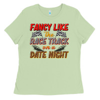 Matcha fancy like the race track on a date night Ladies Tee - texasbilliewilder