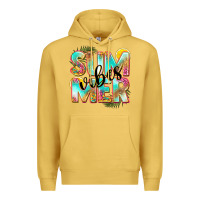 Antique Gold summer vibes Premium Hoodie - NancyCooperArtShop