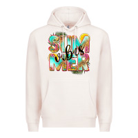 Pale Pink summer vibes Premium Hoodie - NancyCooperArtShop