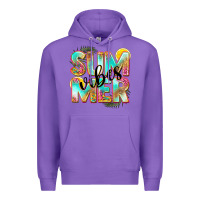 Purple summer vibes Premium Hoodie - NancyCooperArtShop