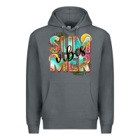 Rock summer vibes Premium Hoodie - NancyCooperArtShop