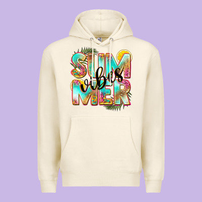 Summer Vibes Premium Hoodie Designed By Nancycooperartshop