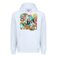 White summer vibes Premium Hoodie - NancyCooperArtShop