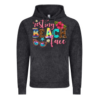 Vintage Black resting beach face Vintage Hoodie - AdoDesignShop