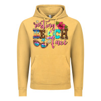 Vintage Mustard resting beach face Vintage Hoodie - AdoDesignShop
