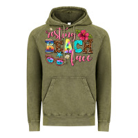 Vintage Olive resting beach face Vintage Hoodie - AdoDesignShop
