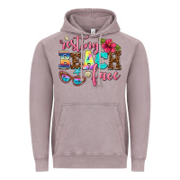 Vintage Zinc resting beach face Vintage Hoodie - AdoDesignShop