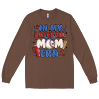 Chestnut in my baseball mom era Long Sleeve Tee - JahusDesignShop