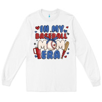 White in my baseball mom era Long Sleeve Tee - JahusDesignShop