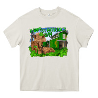 Cream happy st. patrick's day cattle and calfs Heavy Core Tee - RanaPortraitStore