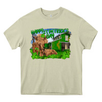 Mossy happy st. patrick's day cattle and calfs Heavy Core Tee - RanaPortraitStore